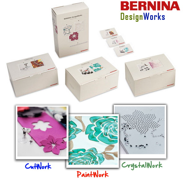 BERNINA DesignWorks - Zestaw narzędzi rozszerzających możliwości hafciarek komputerowych BERNINA